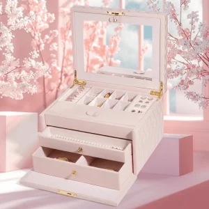 Quilted Vanity Chest