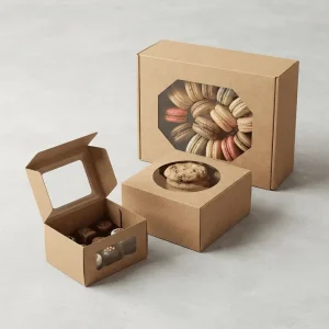 Kraft Boxes with Window