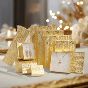 Metallic Jewelry Packaging