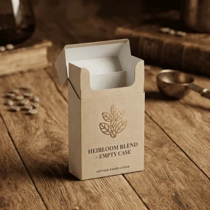 Empty Paper Flip Top Cigarette Boxes